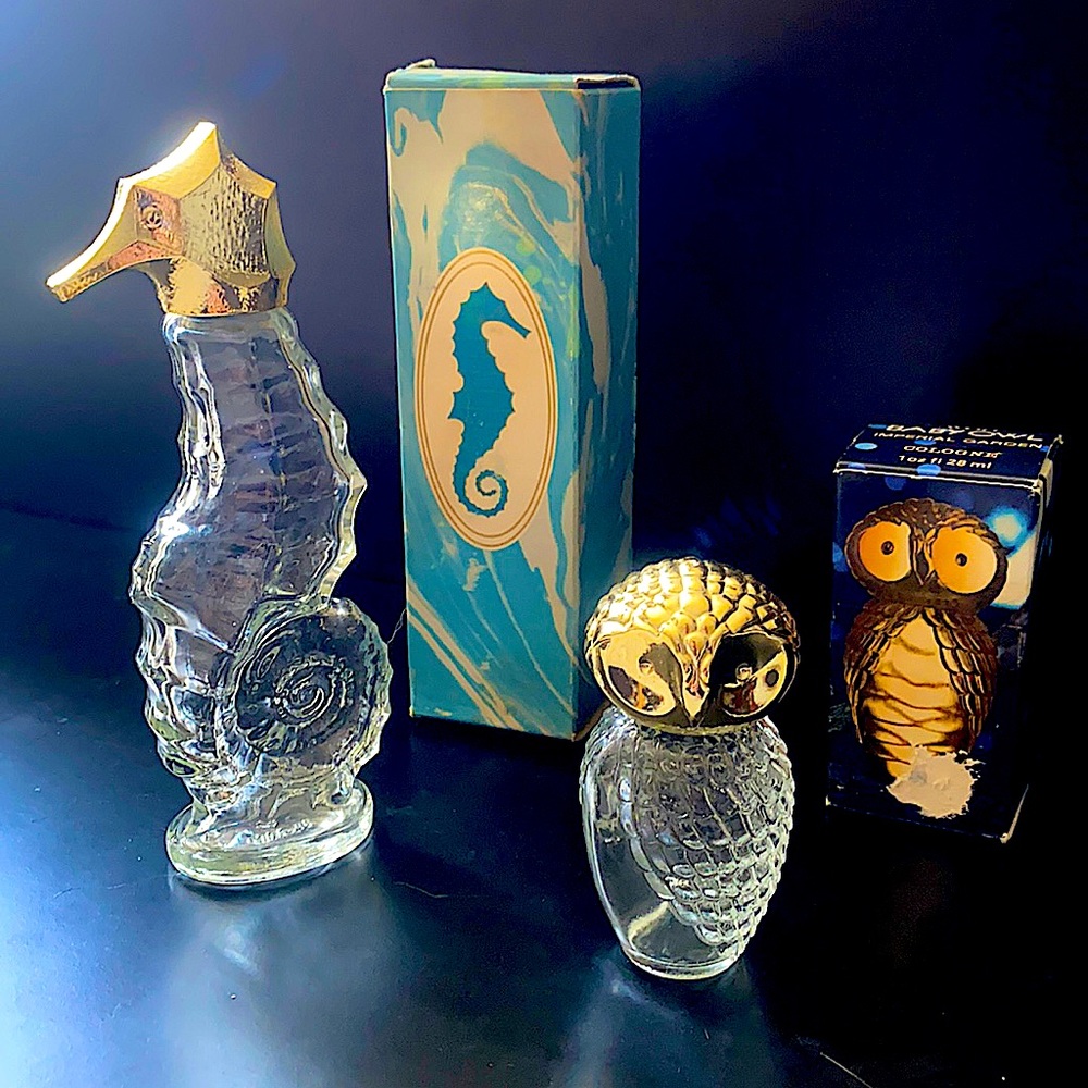 Vintage Avon Empty Cologne Bottles